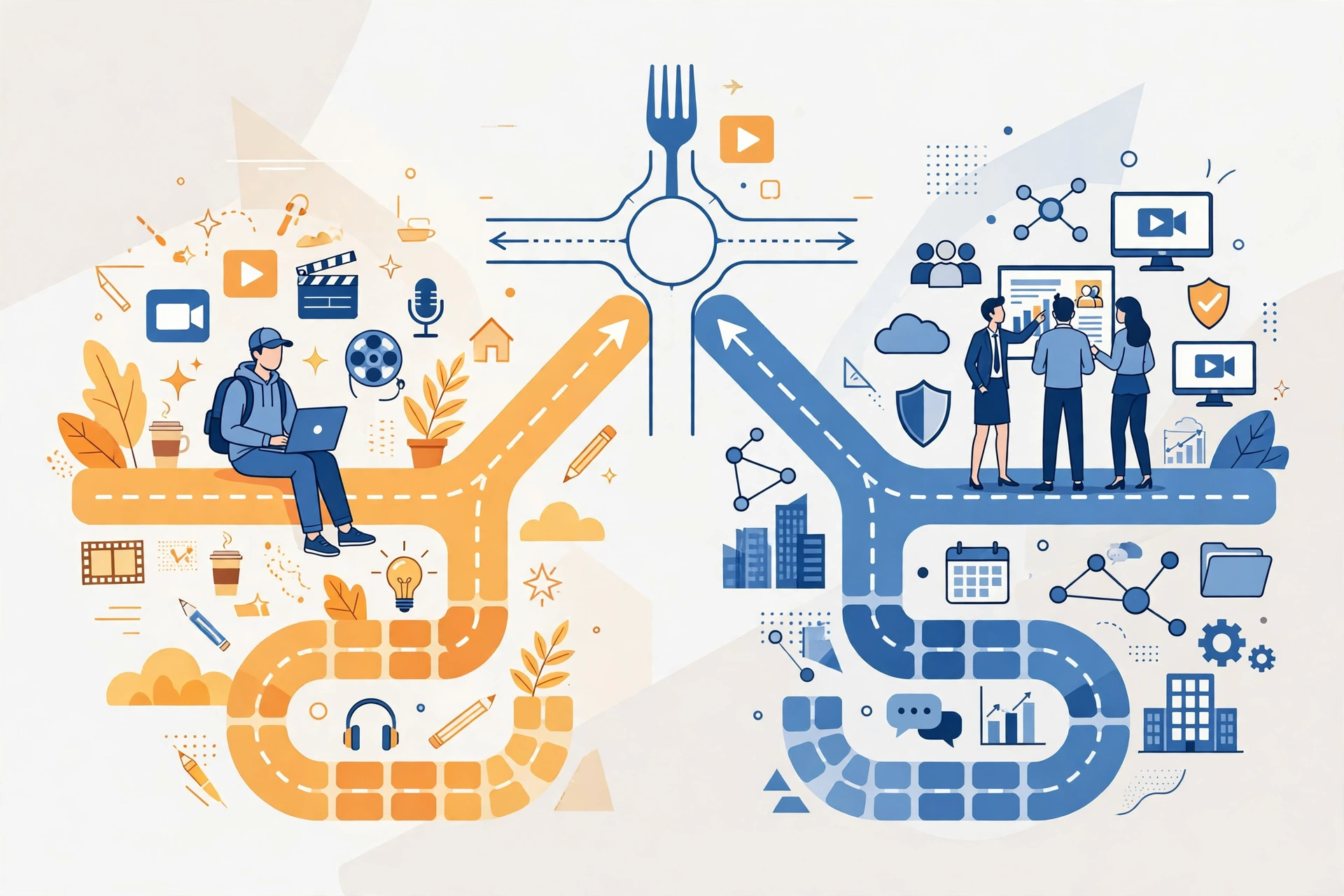Choosing between Humanify and Synthesia: budget versus enterprise presenter video decision